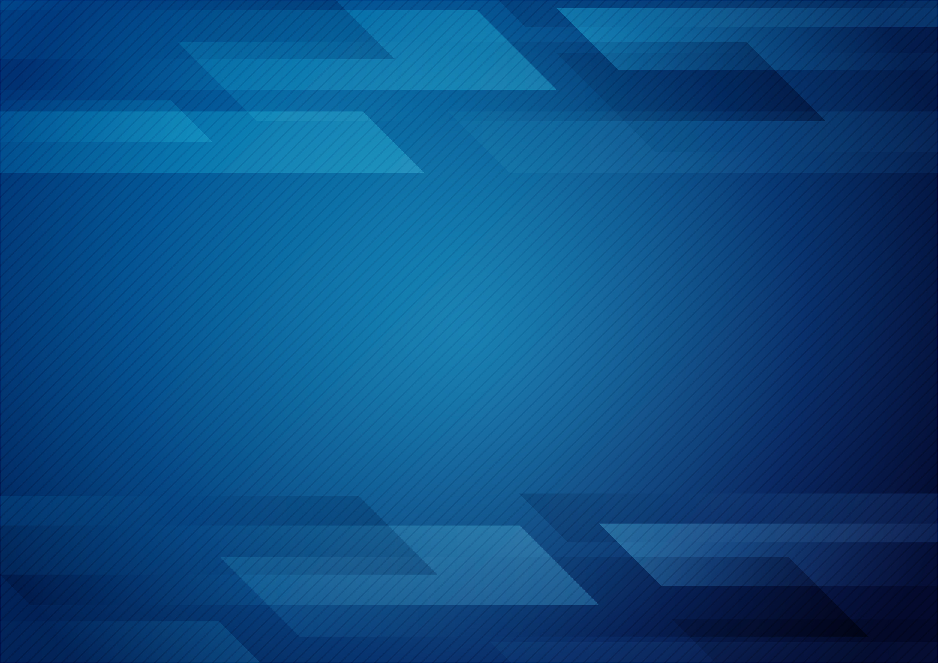 Abstract Blue Gradient Geometrical Shape Modern Background.